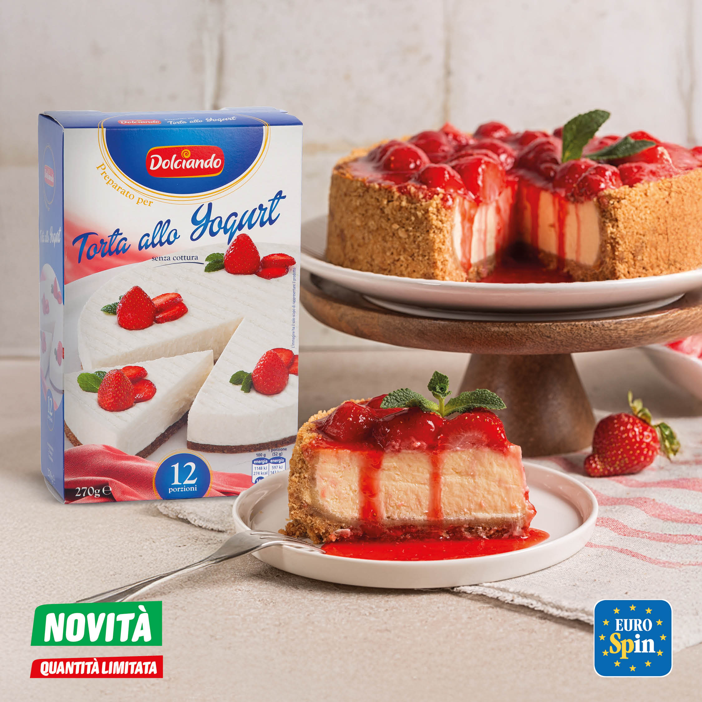 Preparato per Torta allo Yogurt Dolciando