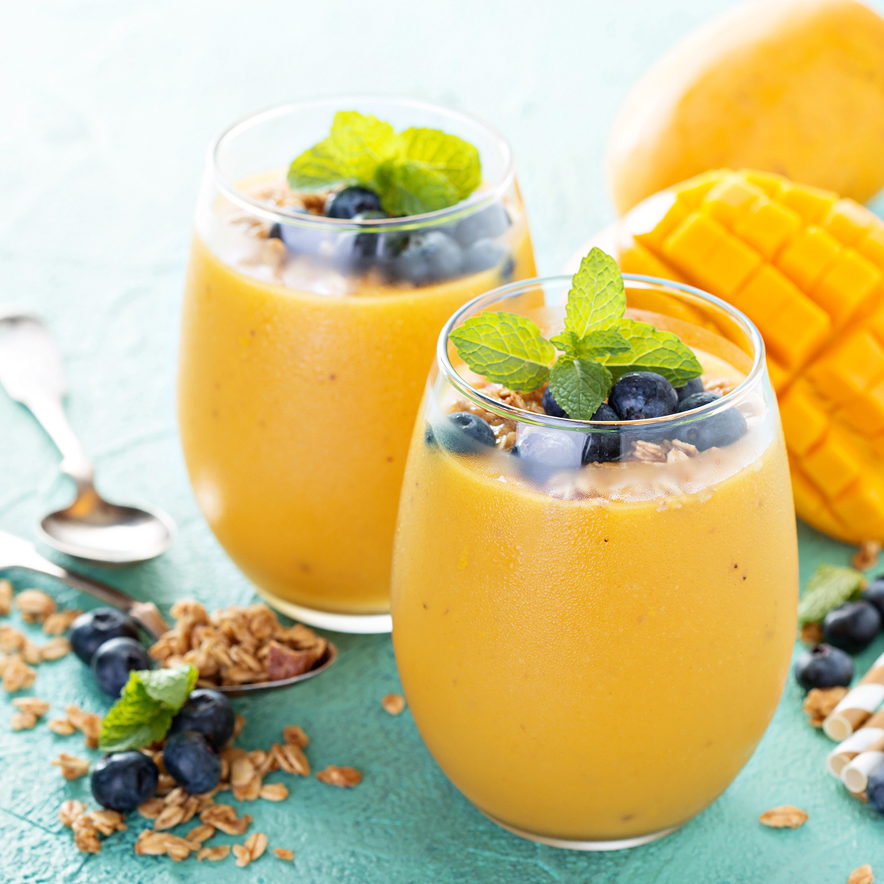 Smoothie al mango e miele