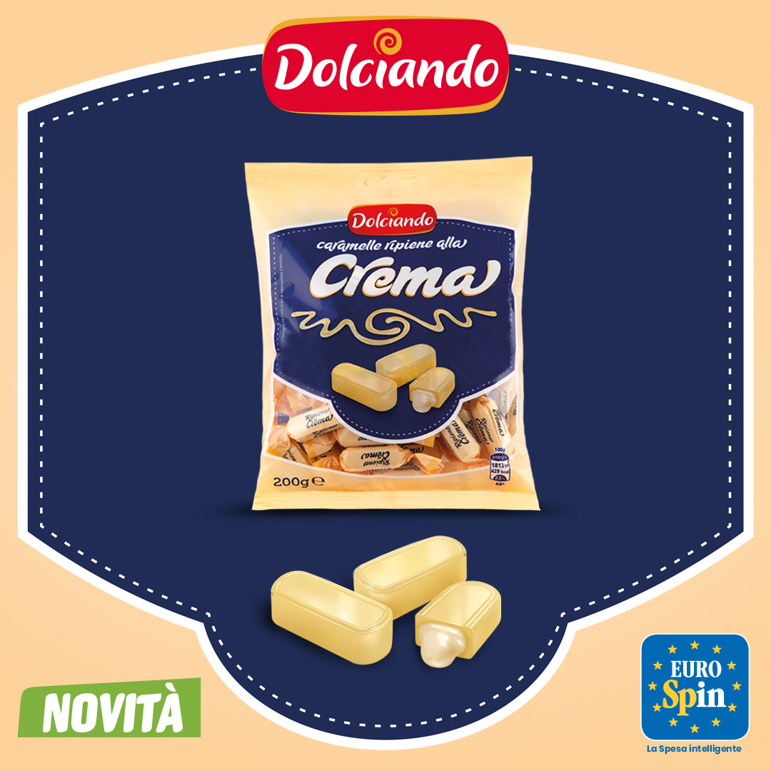 Caramelle Ripiene alla Crema Dolciando