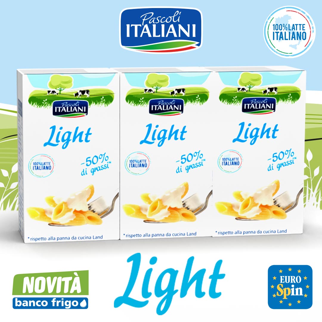 Crema per cucinare Light Pascoli Italiani