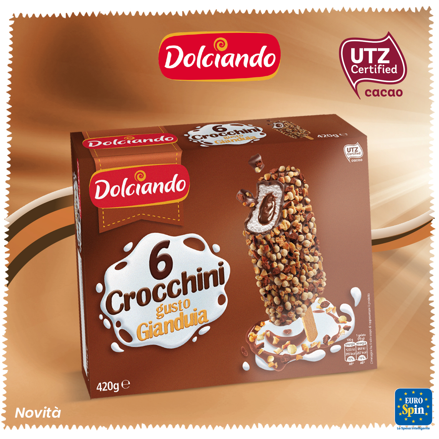 Crocchini gusto Gianduia Dolciando