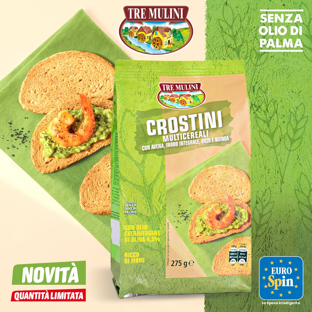 Crostini Multicereali Tre Mulini