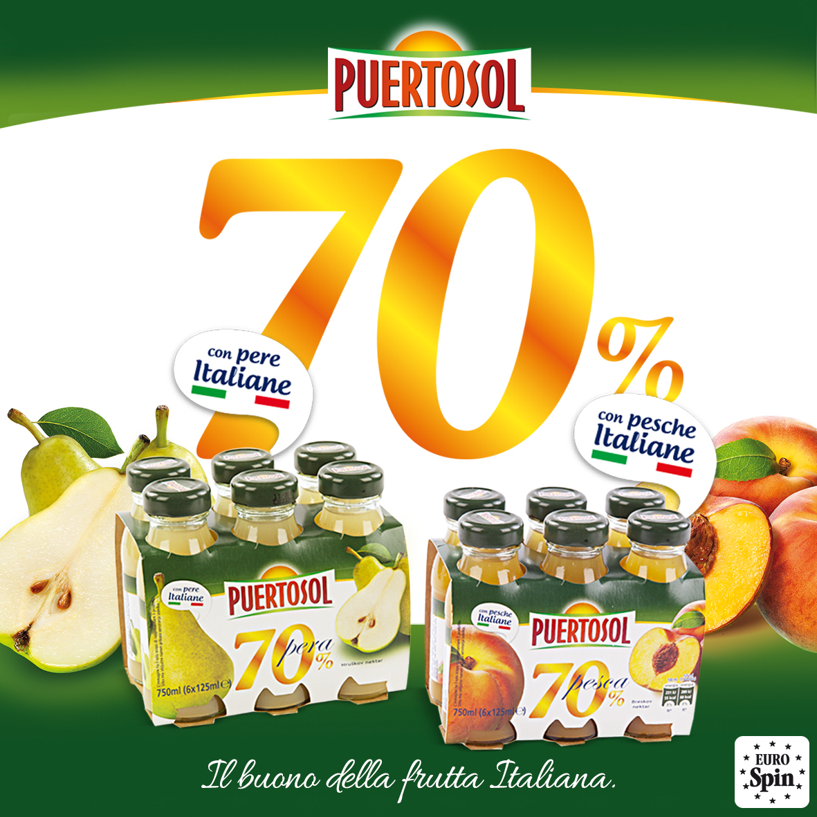 SUCCHI AL 70% DI FRUTTA