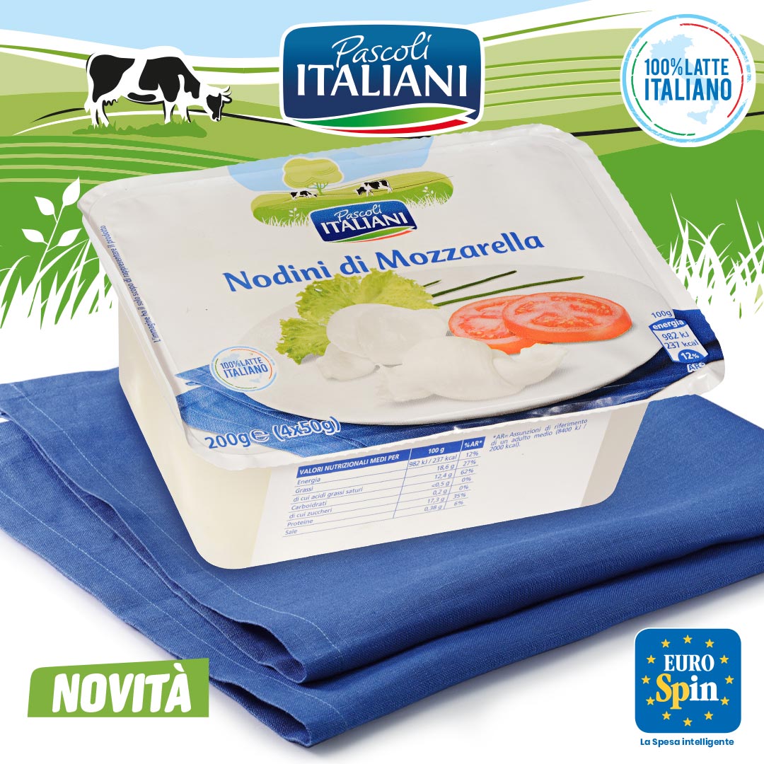 Nodini di Mozzarella Pascoli Italiani