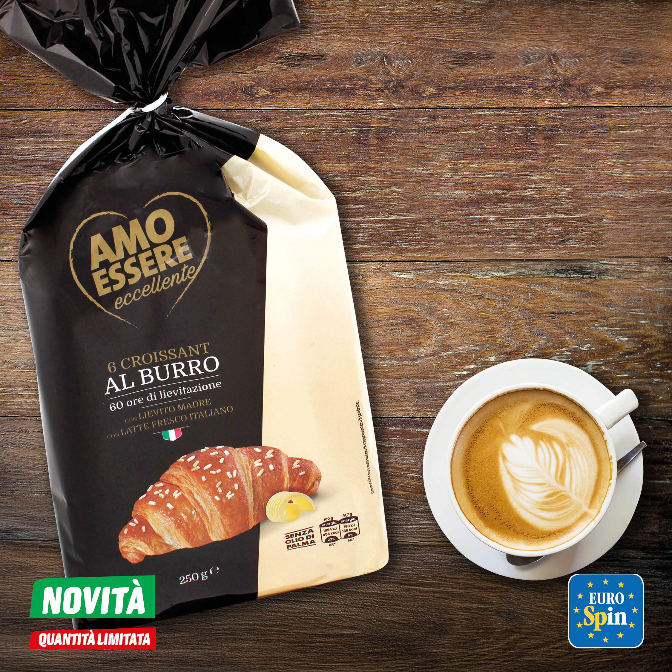 Croissant al burro Amo Essere Eccellente