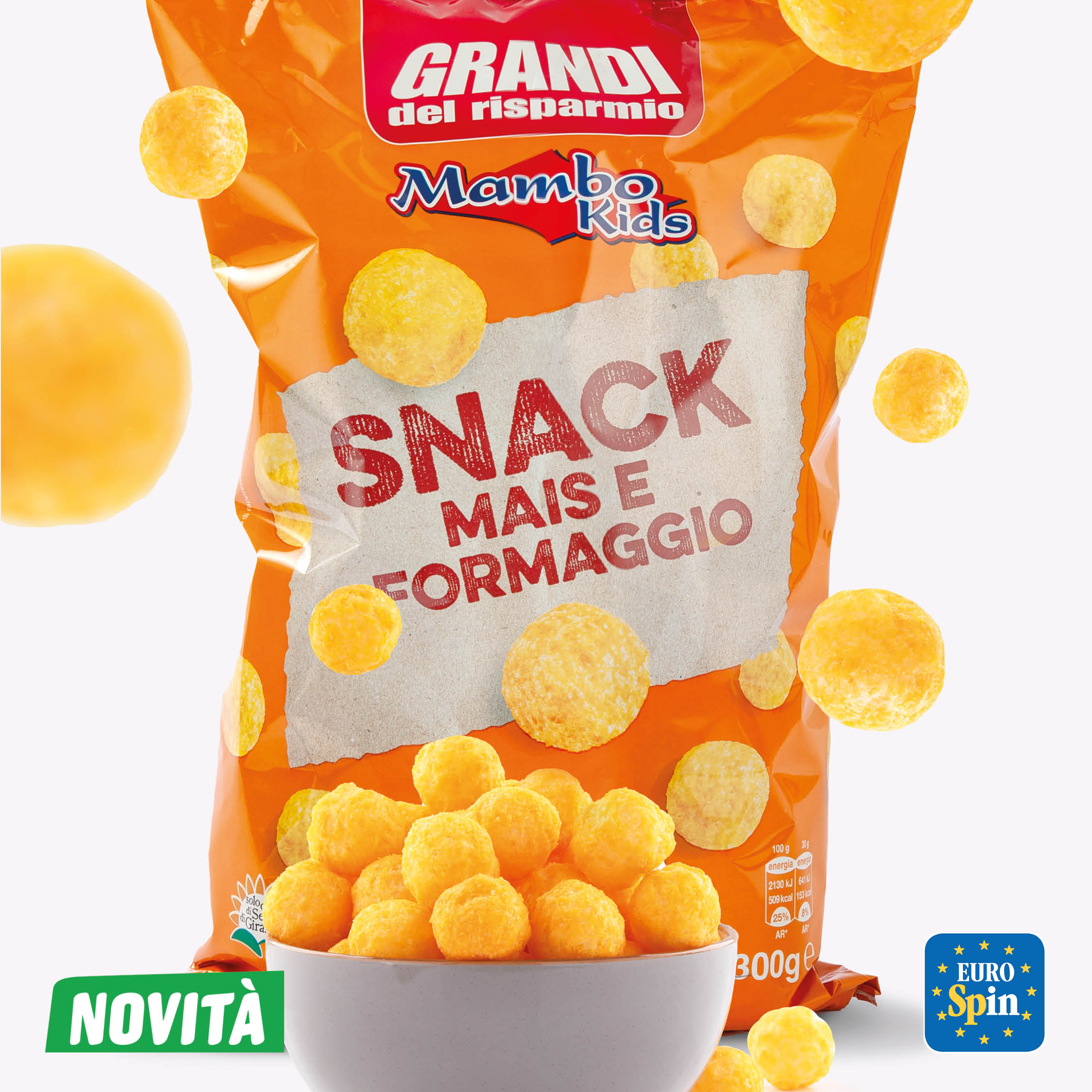 Snack mais e formaggio Mambo Kids