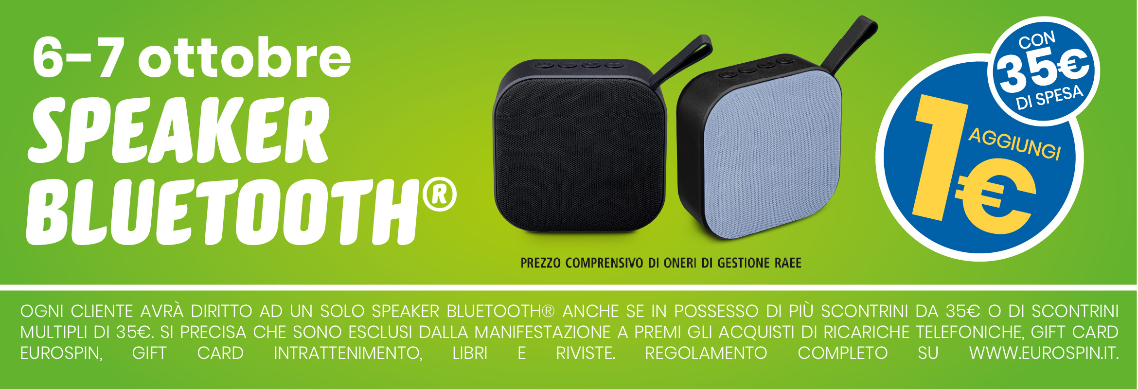 Speaker Bluetooth®  Eurospin - Eurospin