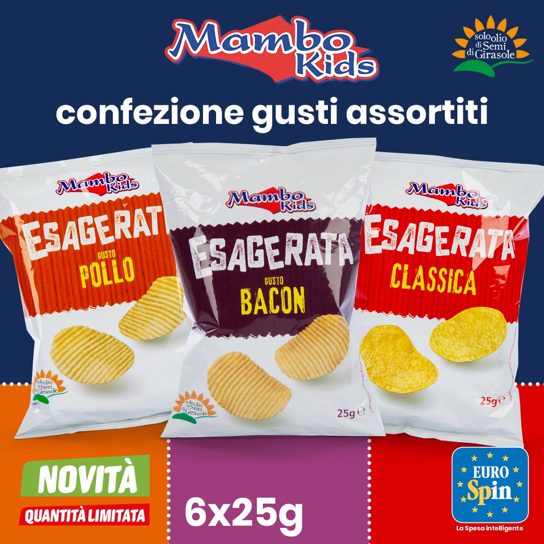 Patatine Esagerata Multipack Mambo Kids