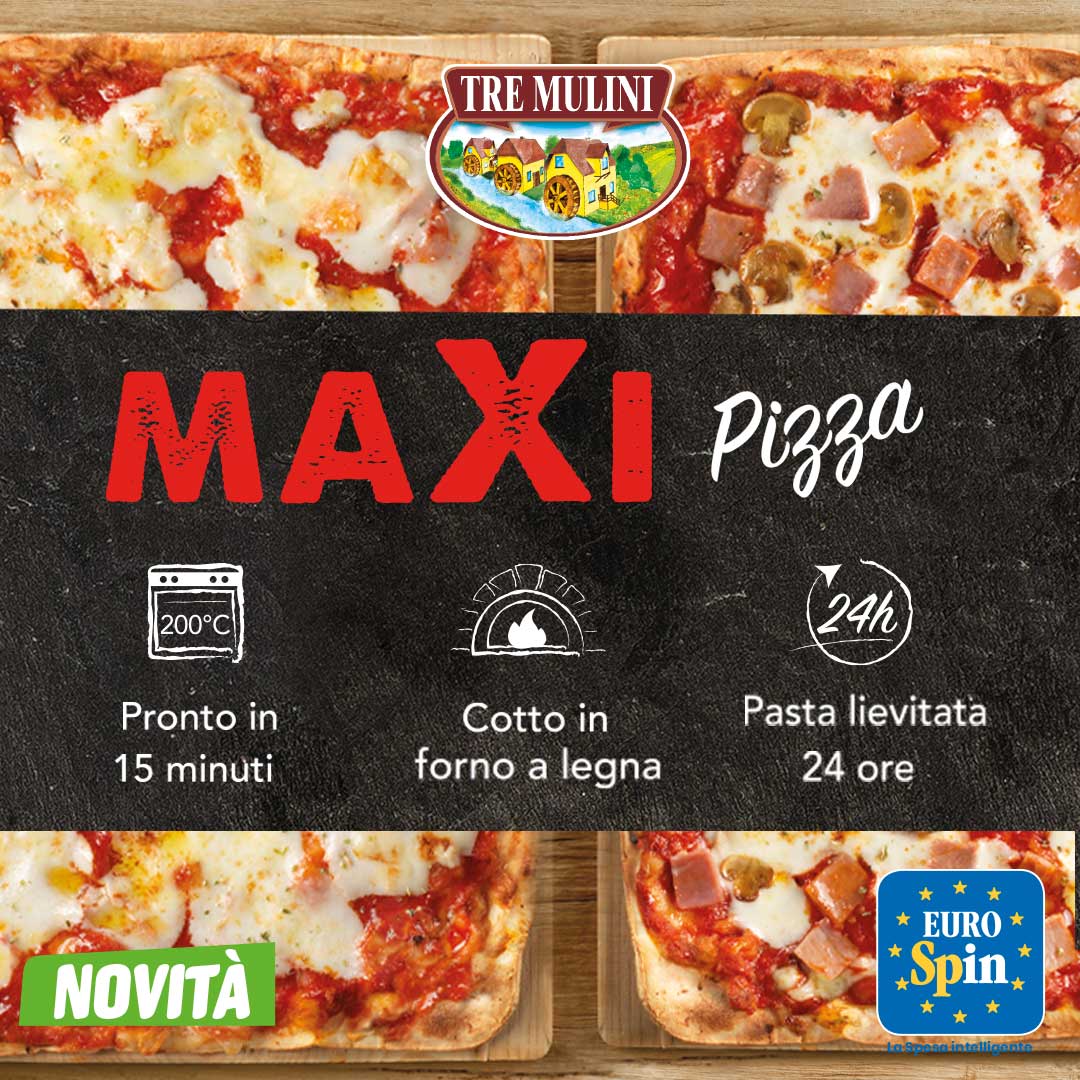 Pizza Maxi Tre Mulini