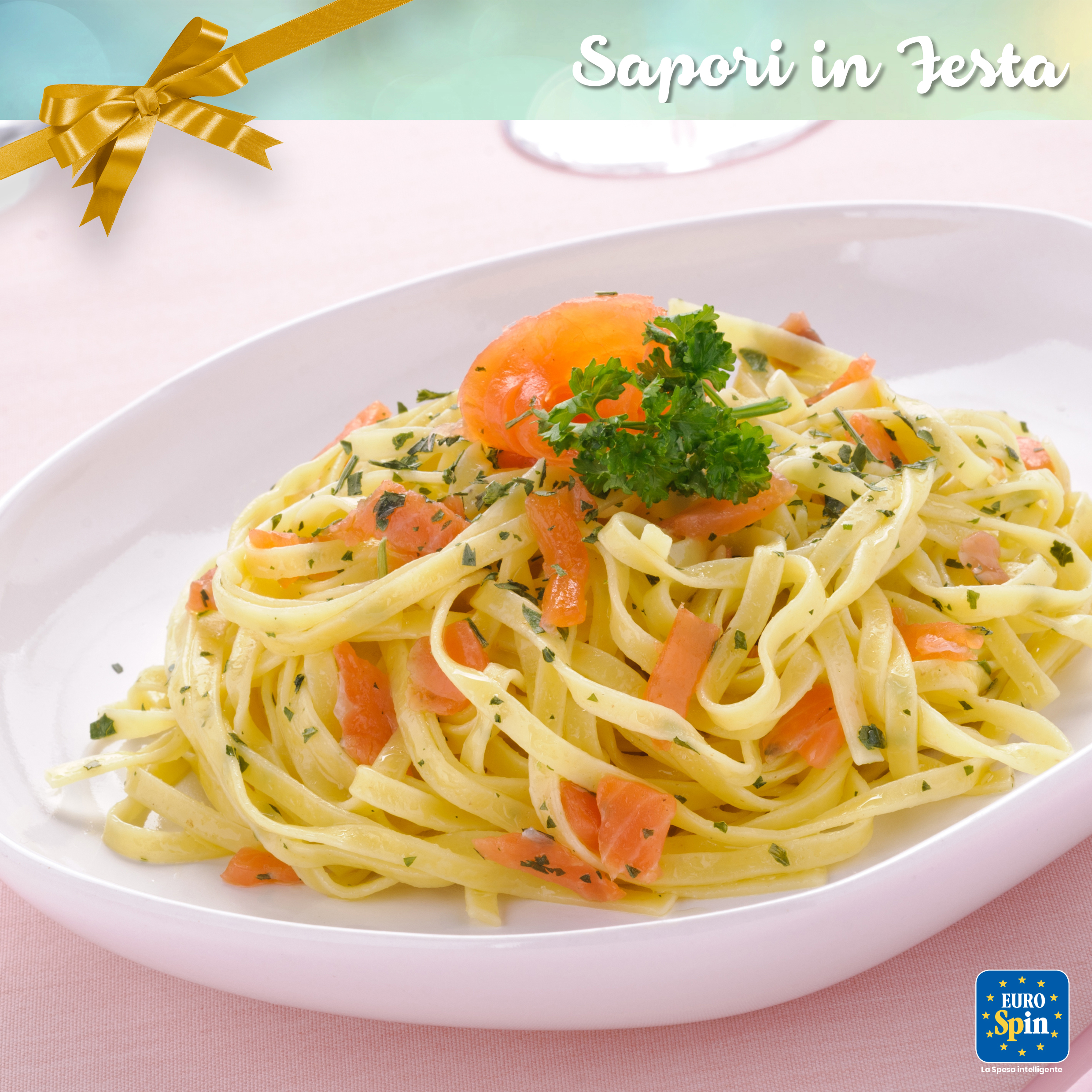 Tagliatelle al salmone