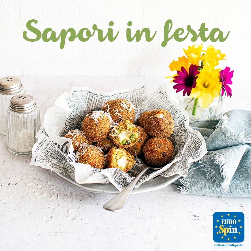 Polpette vegetariane con provolone e Parmigiano