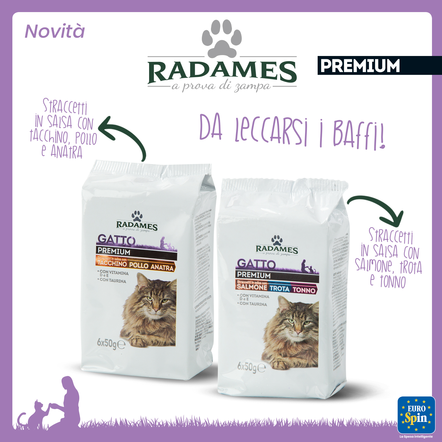 STRACCETTI PER GATTO IN SALSA