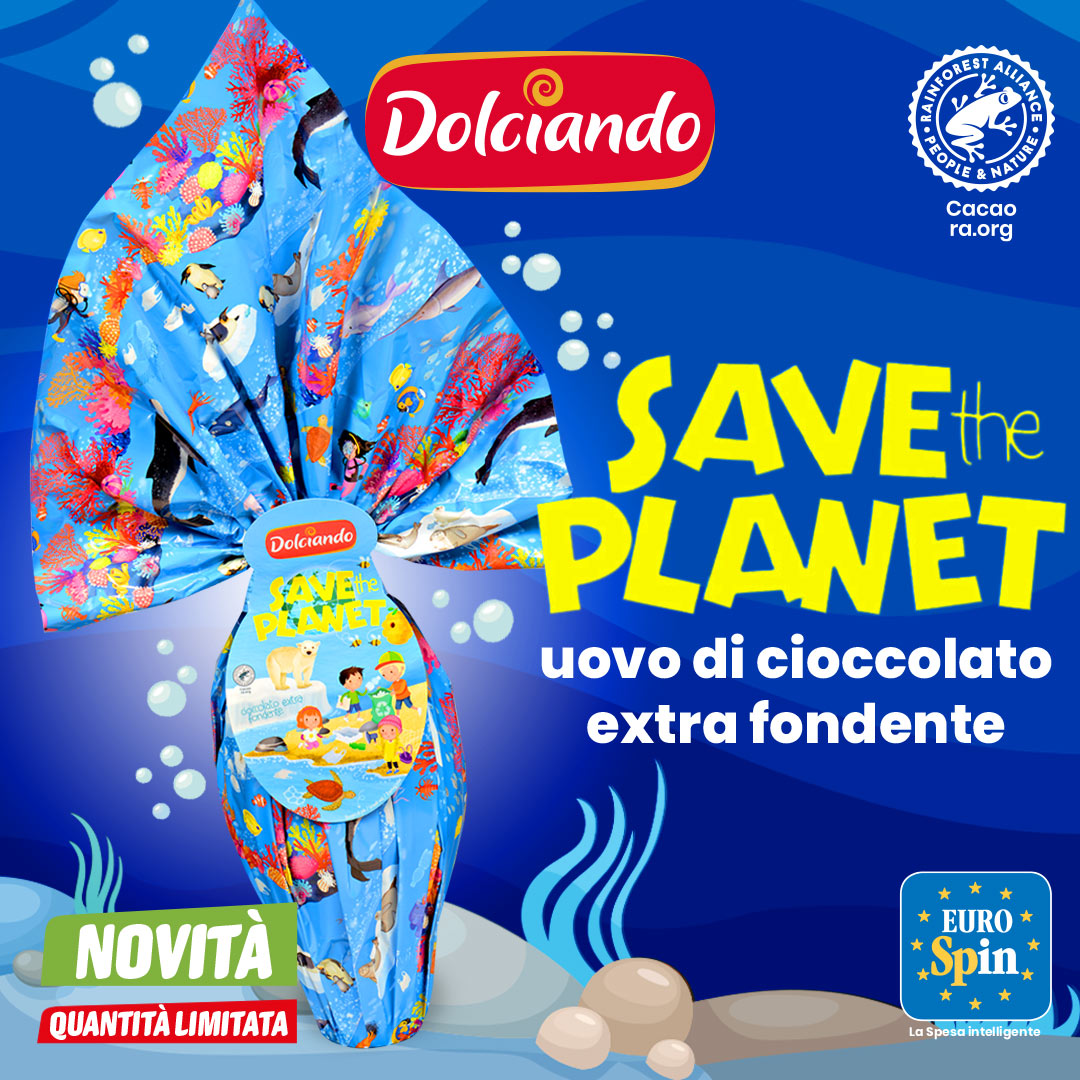 Uovo Fondente SAVE THE PLANET Dolciando