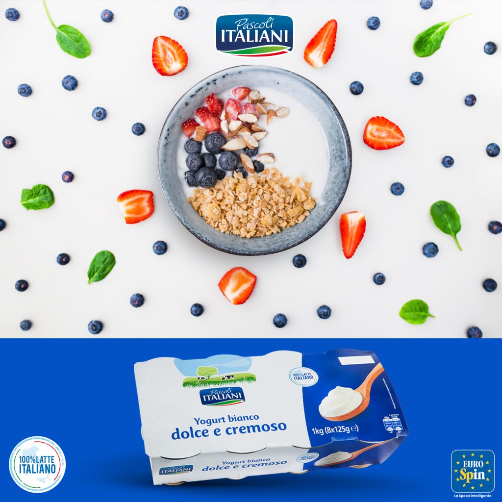 Yogurt Bianco Pascoli Italiani Eurospin