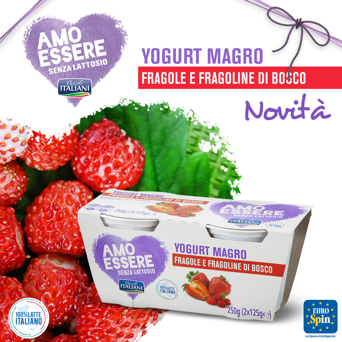 YOGURT MAGRO FRAGOLE E FRAGOLINE DI BOSCO