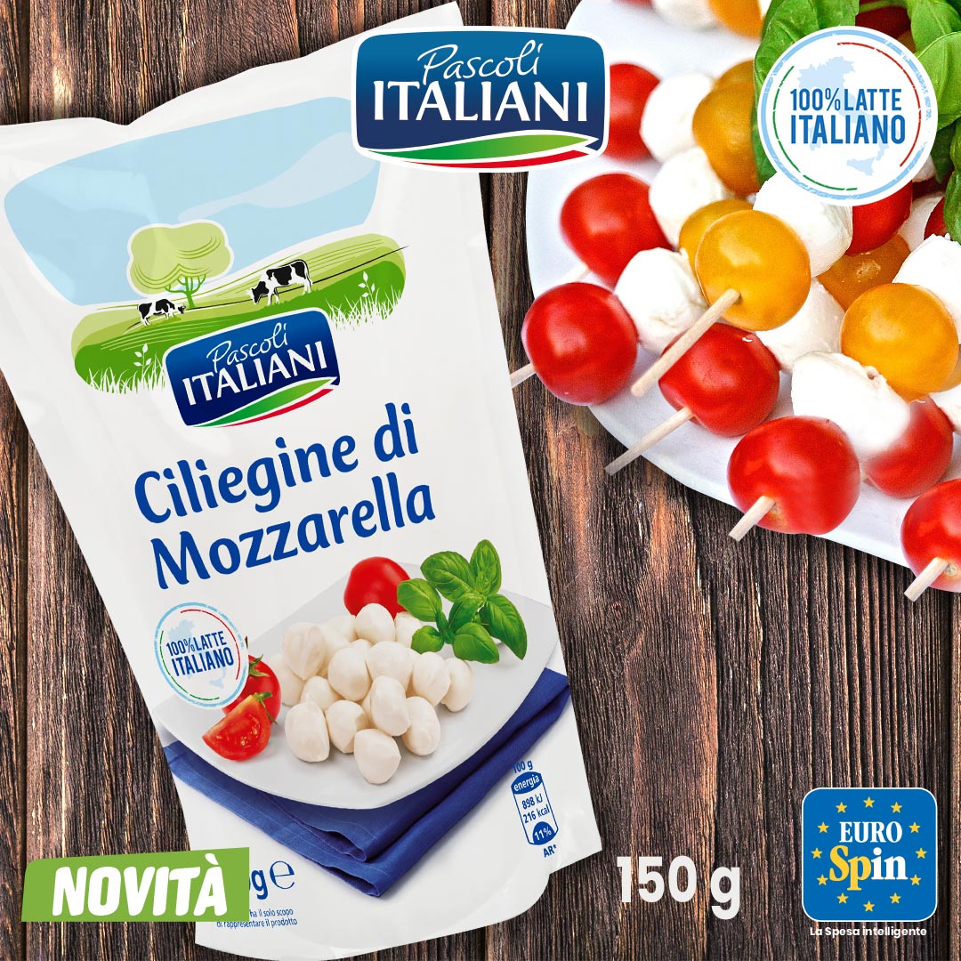 Ciliegine di mozzarella Pascoli Italiani