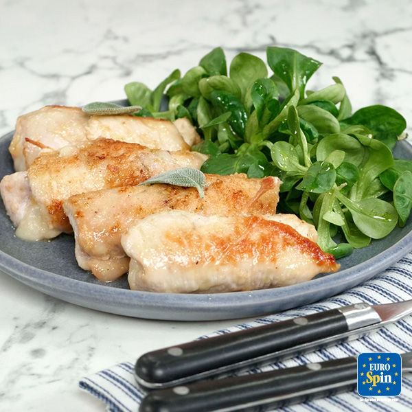 Involtini di tacchino con formaggio e pancetta