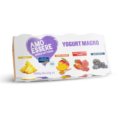 YOGURT MAGRO ALLA FRUTTA - AMO ESSERE SENZA LATTOSIO