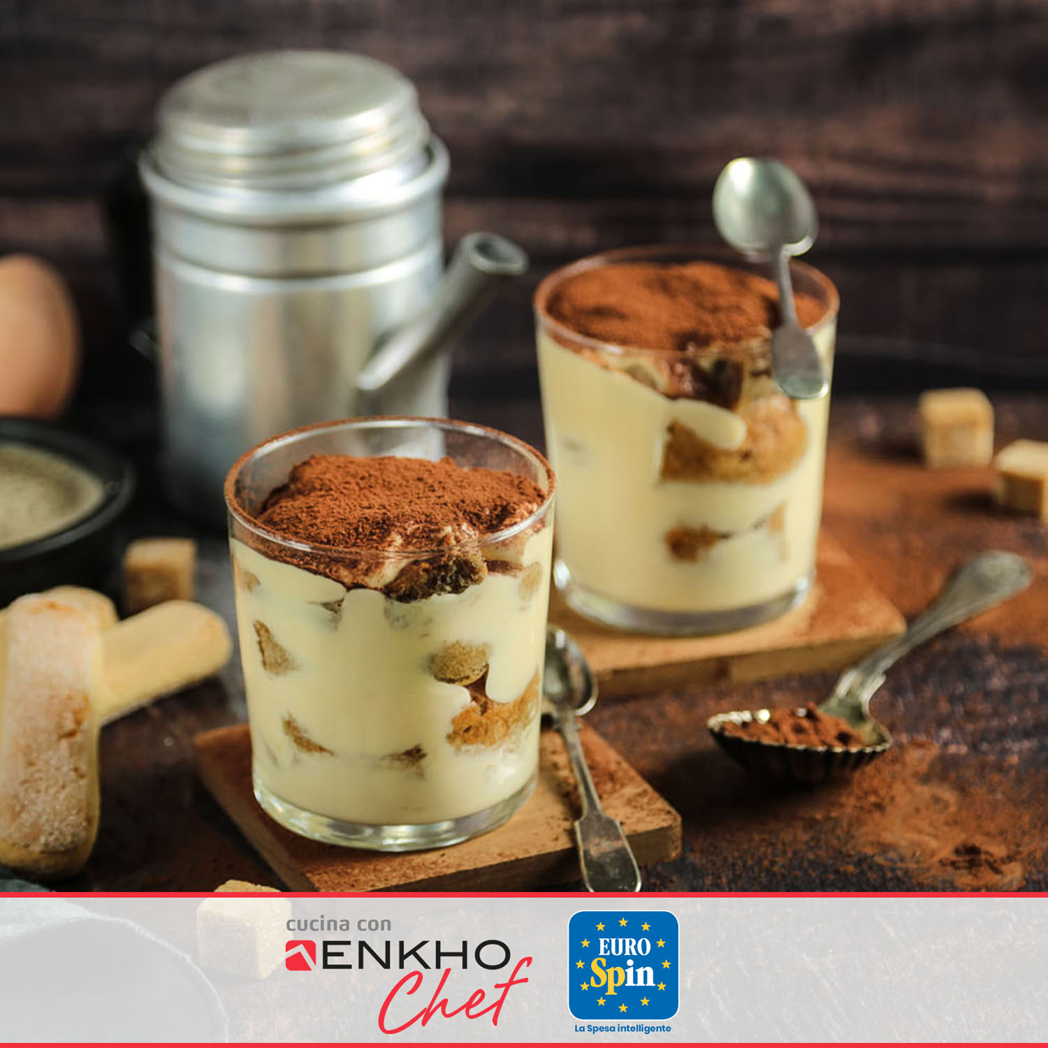 TIRAMISÙ AL BICCHIERE (CON UOVA PASTORIZZATE) - 